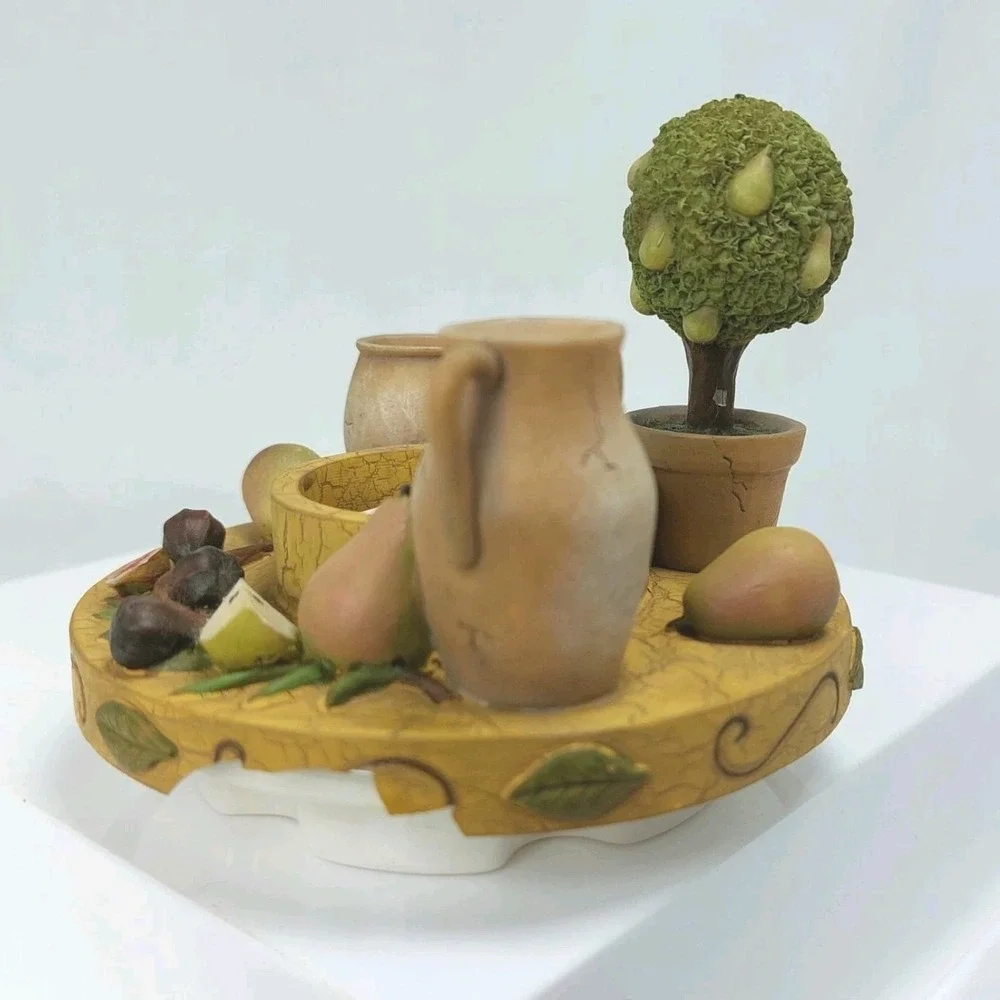 Our America By Yankee Candle Capper Topper Vessels And Figs 3 7/8